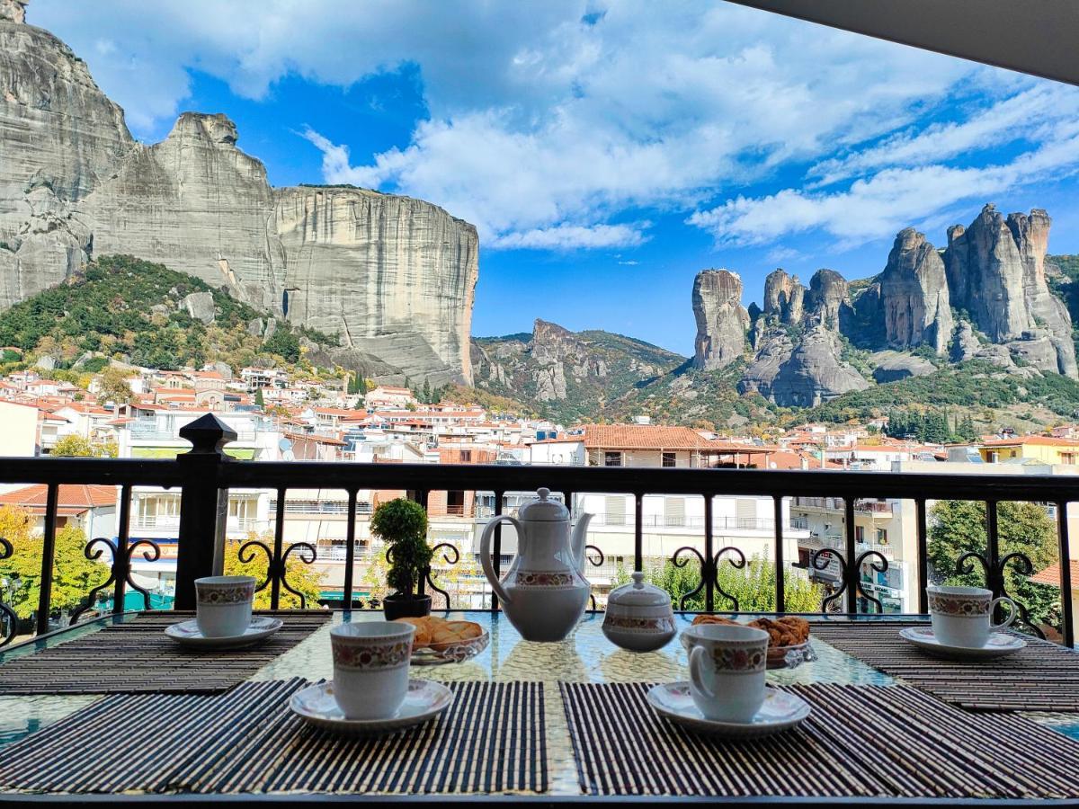 Meteora View Penthouse Leilighet Kalampáka Eksteriør bilde