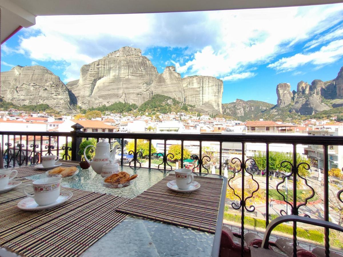 Meteora View Penthouse Leilighet Kalampáka Eksteriør bilde